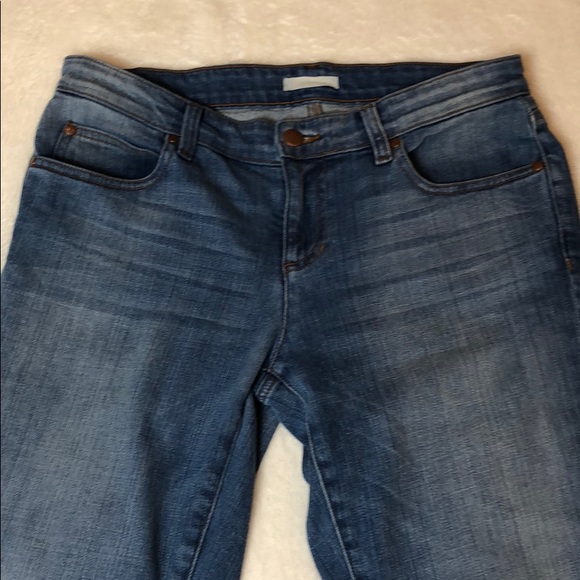 Eileen Fisher straight leg ankle jeans - Picture 6 of 8